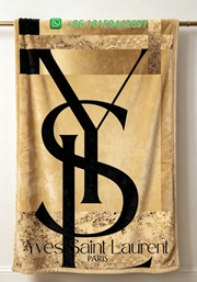 Yves Saint Laurent Throw Blankets